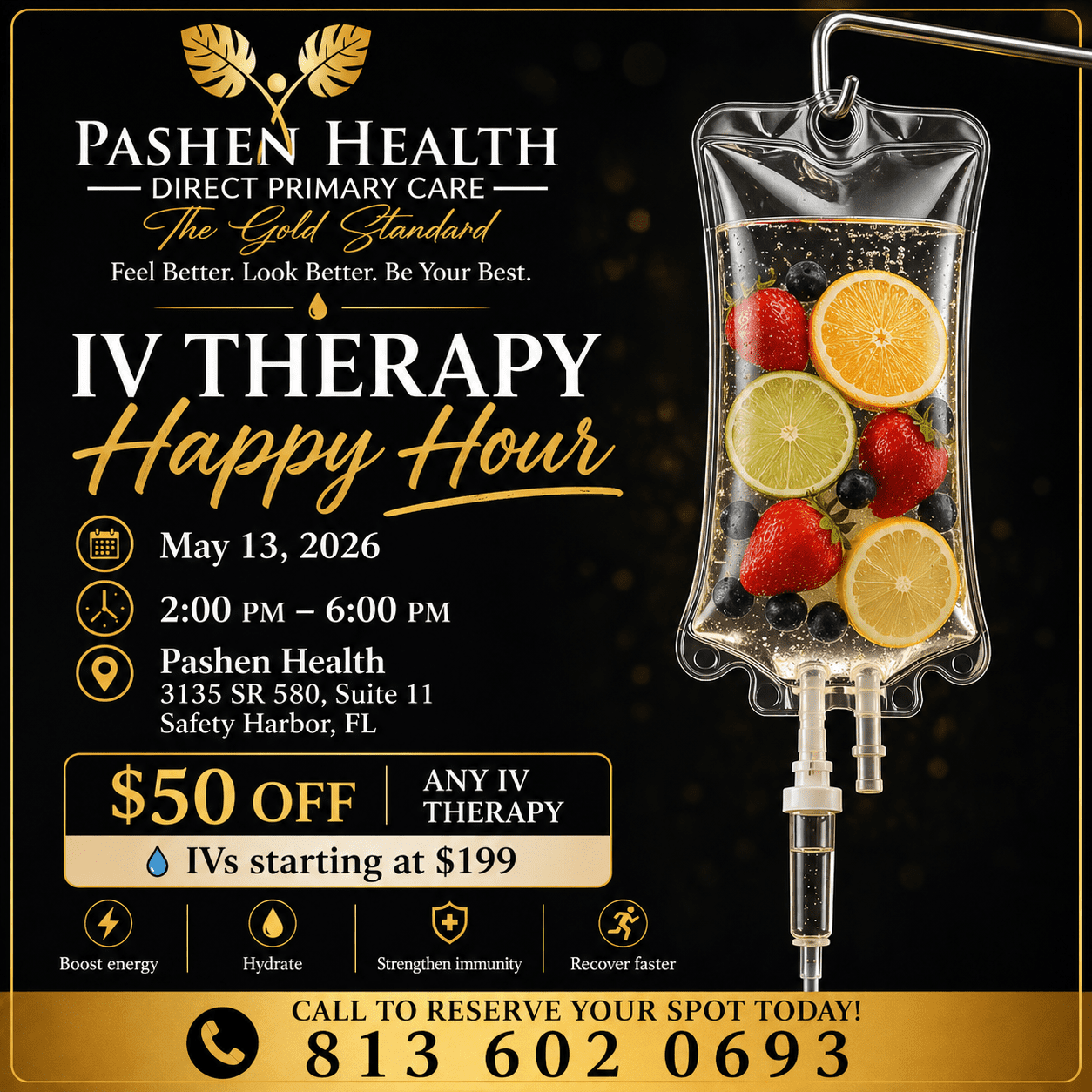 MAY SPECIAL IV Therapy Happy Hour